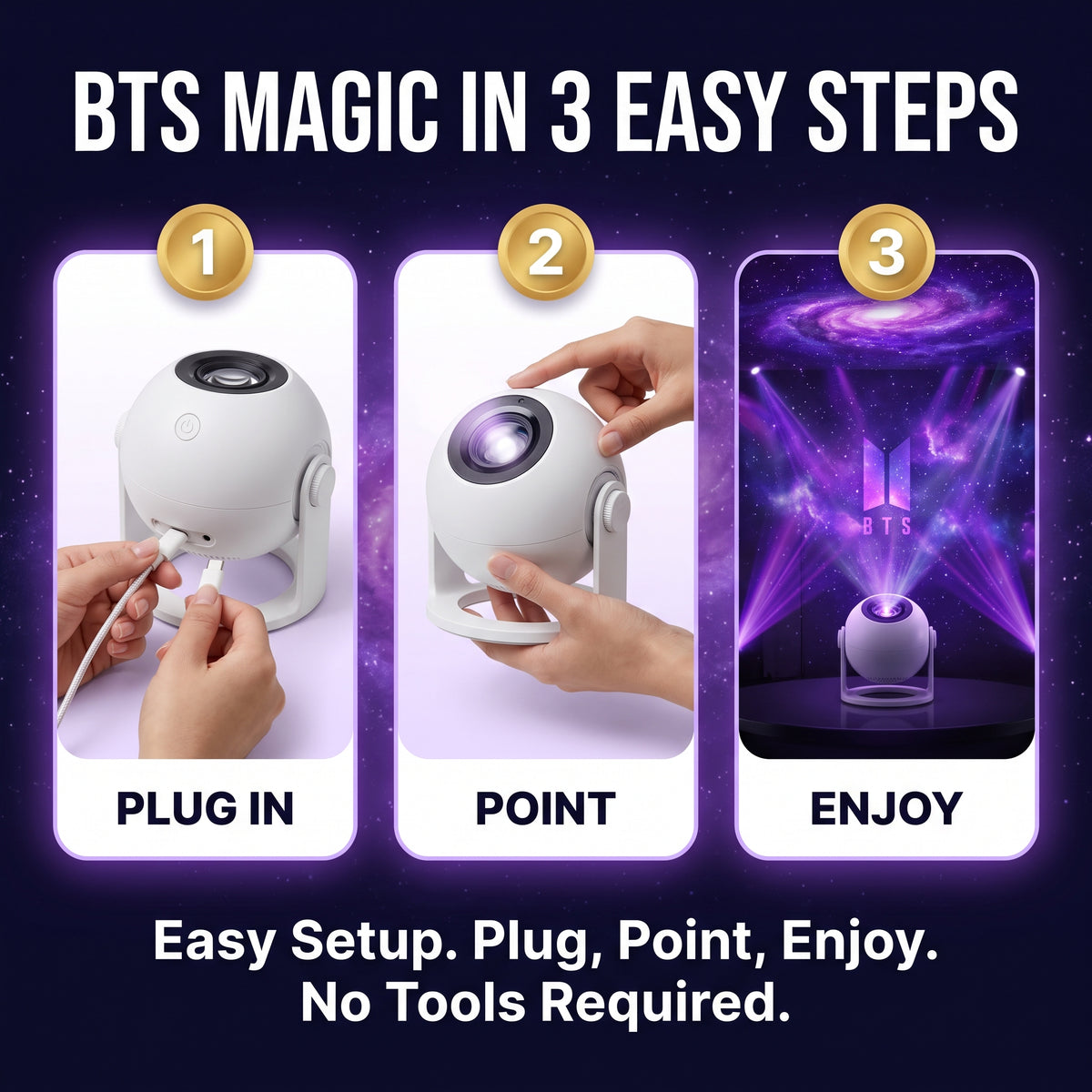 ArmyVerse™ Galaxy Projector